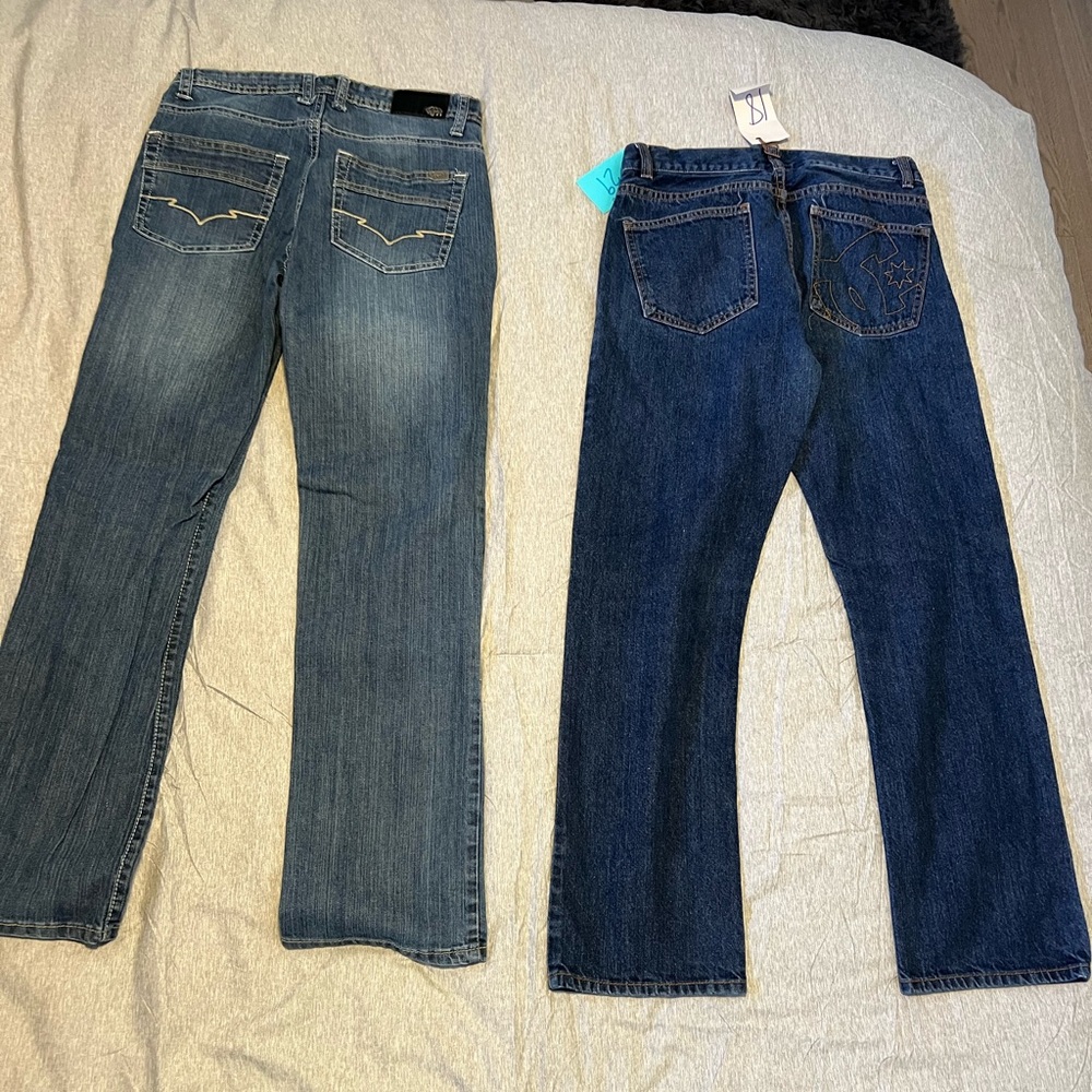 Boy’s 16/18 Lot of 2 Designer Buffalo Bill Bitton and DC Kids